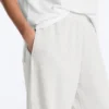 Pantaloni de trening din fleece din amestec de bumbac Pantaloni de trening din fleece din amestec de bumbac