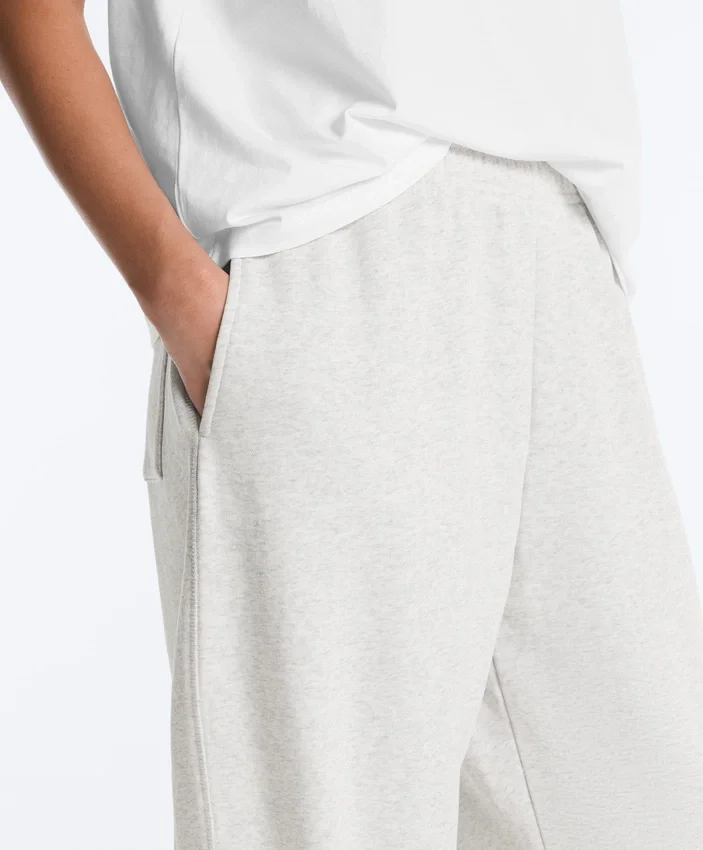 Pantaloni de trening din fleece din amestec de bumbac Pantaloni de trening din fleece din amestec de bumbac