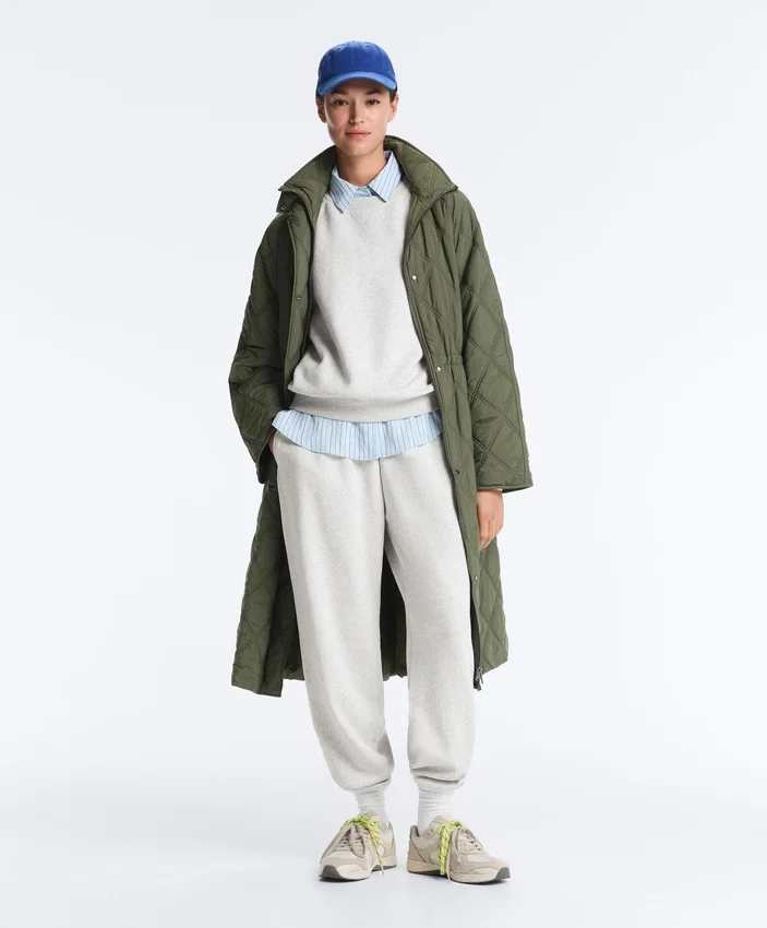 Pantaloni de trening din fleece din amestec de bumbac Pantaloni de trening din fleece din amestec de bumbac