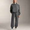 Pantaloni de trening din modal marl periat