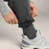 Pantaloni de trening din modal marl periat