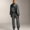 Pantaloni de trening din modal marl periat