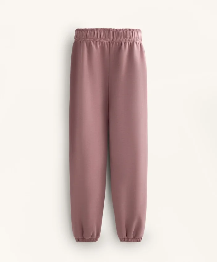 Pantaloni de trening din modal periat Pantaloni de trening din modal periat