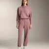 Pantaloni de trening din modal periat Pantaloni de trening din modal periat