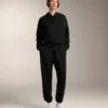 Pantaloni de trening din modal periat Pantaloni de trening din modal periat
