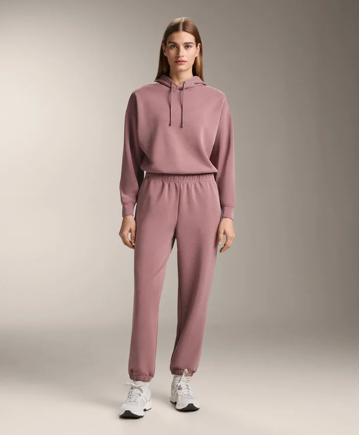 Pantaloni de trening din modal periat Pantaloni de trening din modal periat