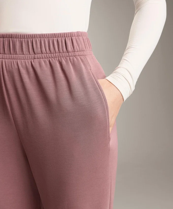Pantaloni de trening din modal periat Pantaloni de trening din modal periat