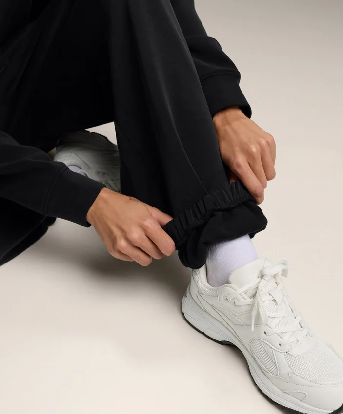 Pantaloni de trening din modal periat Pantaloni de trening din modal periat
