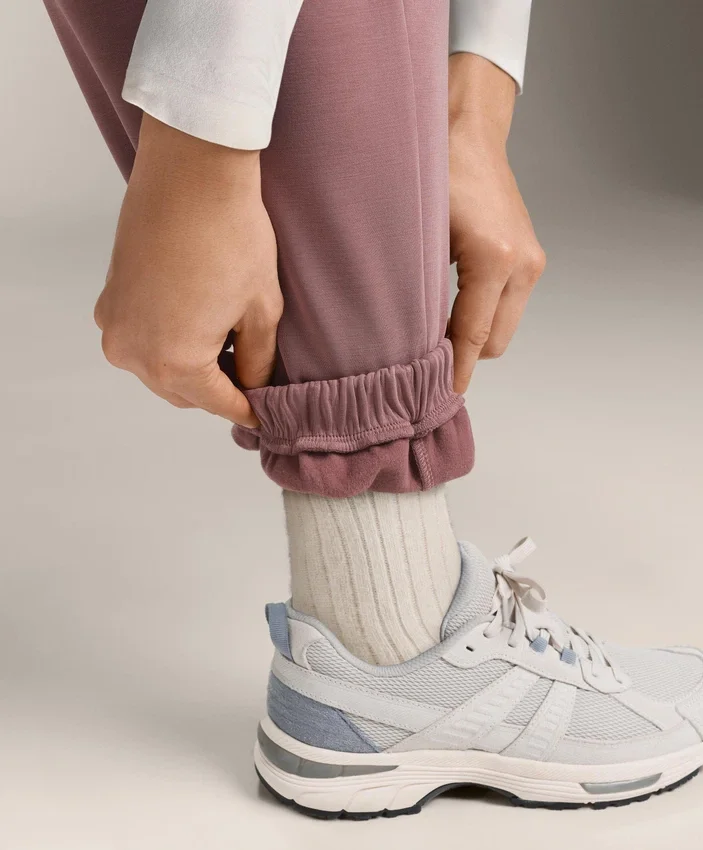 Pantaloni de trening din modal periat Pantaloni de trening din modal periat