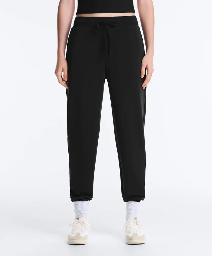 Pantaloni de trening mulati din material modal cu textura Soft Touch Pantaloni de trening mulati din material modal cu textura Soft Touch