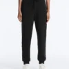 Pantaloni de trening mulati din material modal cu textura Soft Touch Pantaloni de trening mulati din material modal cu textura Soft Touch