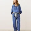 Pantaloni drepți din amestec de lyocell și 24% in Pantaloni drepți din amestec de lyocell și 24% in
