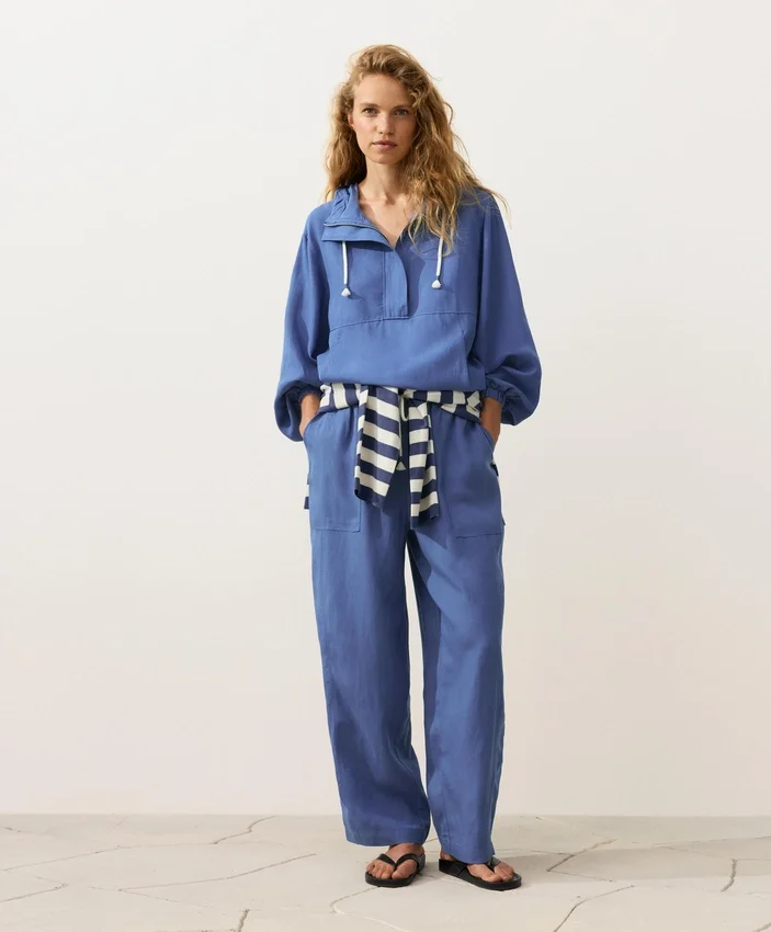 Pantaloni drepți din amestec de lyocell și 24% in Pantaloni drepți din amestec de lyocell și 24% in