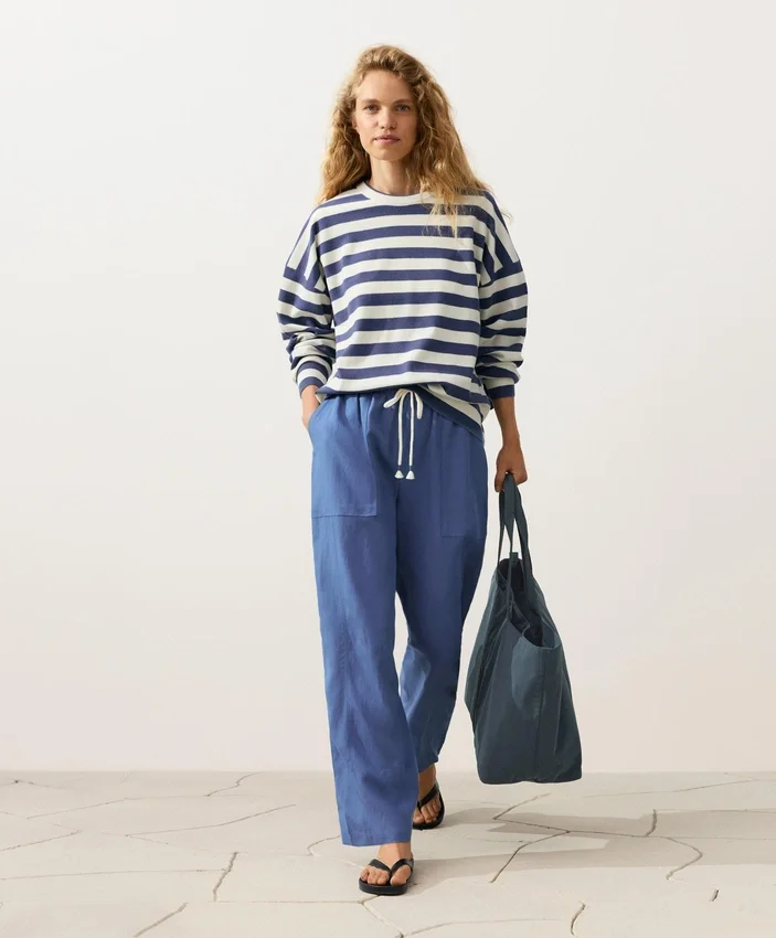 Pantaloni drepți din amestec de lyocell și 24% in Pantaloni drepți din amestec de lyocell și 24% in