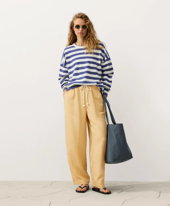 Pantaloni drepți din amestec de lyocell și 24% in Pantaloni drepți din amestec de lyocell și 24% in