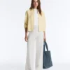 Pantaloni drepți din tricot Pantaloni drepți din tricot