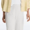 Pantaloni drepți din tricot Pantaloni drepți din tricot