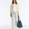 Pantaloni drepți din tricot Pantaloni drepți din tricot