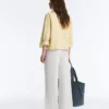 Pantaloni drepți din tricot Pantaloni drepți din tricot