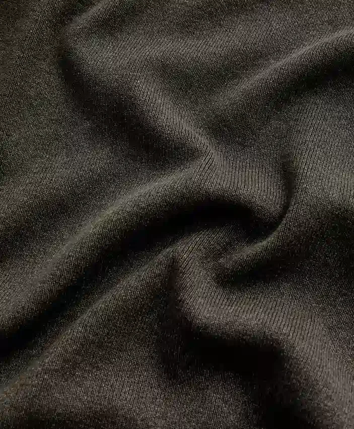 Pantaloni drepți din tricot cu nervuri Pantaloni drepți din tricot cu nervuri