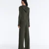Geci din tricot cu croială slim și glugă Geci din tricot cu croială slim și glugă
