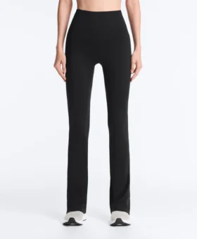 Pantaloni evazați Comfortlux con talia alta