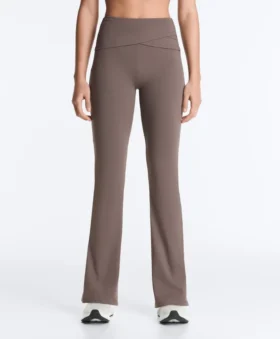 Pantaloni evazați Comfortlux con talia alta