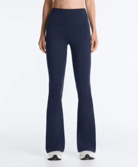 Pantaloni evazați Comfortlux con talia alta
