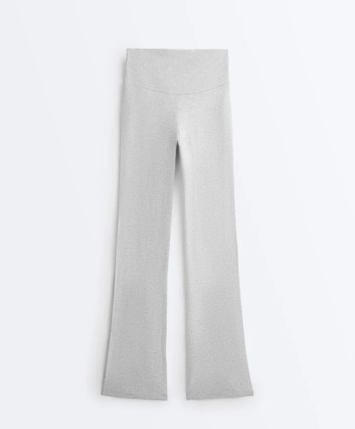 Pantaloni evazați Comfortlux con talia alta Pantaloni evazați Comfortlux con talia alta