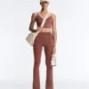 Pantaloni evazați Comfortlux con talia alta Pantaloni evazați Comfortlux con talia alta