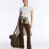 Pantaloni evazați Comfortlux con talia alta Pantaloni evazați Comfortlux con talia alta
