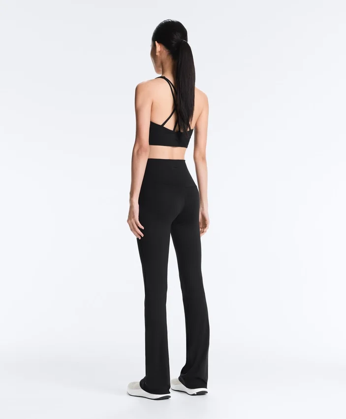 Pantaloni evazați Comfortlux con talia alta Pantaloni evazați Comfortlux con talia alta