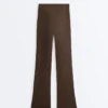 Pantaloni evazați Comfortlux con talia alta Pantaloni evazați Comfortlux con talia alta