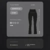 Pantaloni evazați Comfortlux cu talie foarte înaltă Pantaloni evazați Comfortlux cu talie foarte înaltă