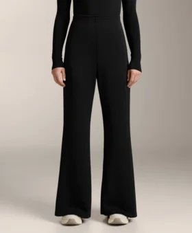 Pantaloni evazați din modal Soft Touch la atingere