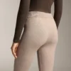 Pantaloni evazați din tricot Pantaloni evazați din tricot