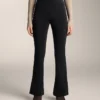 Pantaloni evazați, foarte călduroși, fără cusături, cu talie foarte înaltă