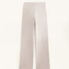 Pantaloni fără cusături, cu talie înaltă și croi evazat, extrem de călduroși Pantaloni fără cusături, cu talie înaltă și croi evazat, extrem de călduroși