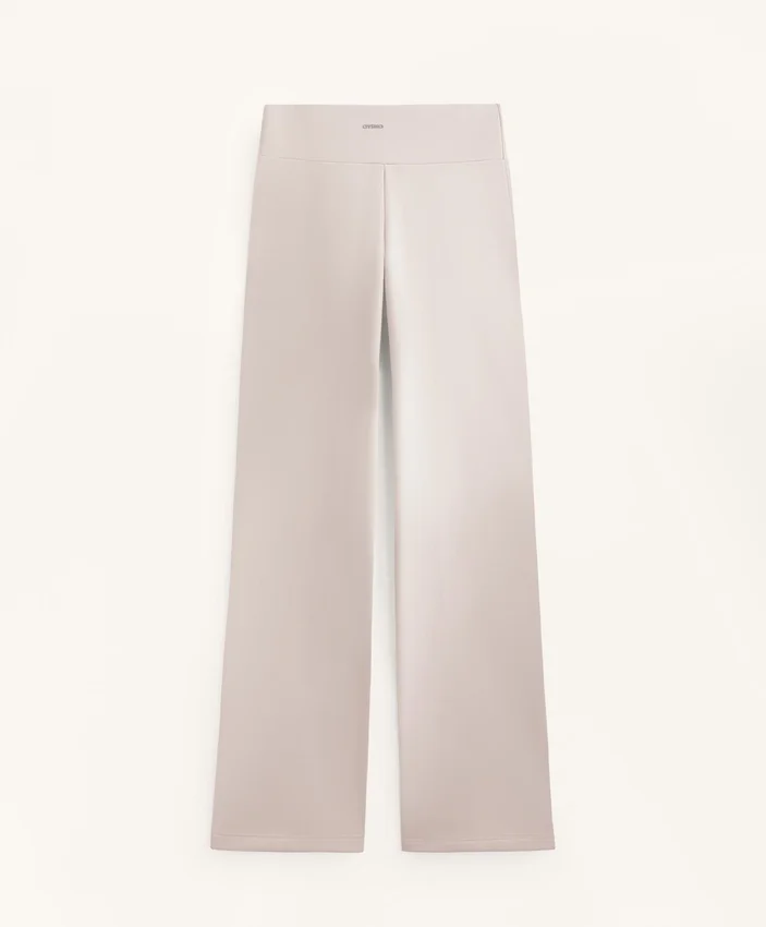Pantaloni fără cusături, cu talie înaltă și croi evazat, extrem de călduroși Pantaloni fără cusături, cu talie înaltă și croi evazat, extrem de călduroși