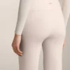 Pantaloni fără cusături, cu talie înaltă și croi evazat, extrem de călduroși Pantaloni fără cusături, cu talie înaltă și croi evazat, extrem de călduroși