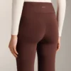 Pantaloni fără cusături, cu talie înaltă și croi evazat, extrem de călduroși Pantaloni fără cusături, cu talie înaltă și croi evazat, extrem de călduroși