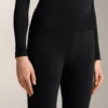 Pantaloni fără cusături, cu talie înaltă și croi evazat, extrem de călduroși Pantaloni fără cusături, cu talie înaltă și croi evazat, extrem de călduroși