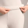 Pantaloni fără cusături, cu talie înaltă și croi evazat, extrem de călduroși Pantaloni fără cusături, cu talie înaltă și croi evazat, extrem de călduroși