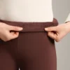 Pantaloni fără cusături, cu talie înaltă și croi evazat, extrem de călduroși Pantaloni fără cusături, cu talie înaltă și croi evazat, extrem de călduroși