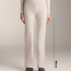 Pantaloni fără cusături, cu talie înaltă și croi evazat, extrem de călduroși Pantaloni fără cusături, cu talie înaltă și croi evazat, extrem de călduroși