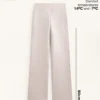 Pantaloni fără cusături, cu talie înaltă și croi evazat, extrem de călduroși Pantaloni fără cusături, cu talie înaltă și croi evazat, extrem de călduroși