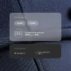 Pantaloni largi, cu talie înaltă, călduroși, cu buzunare Pantaloni largi, cu talie înaltă, călduroși, cu buzunare