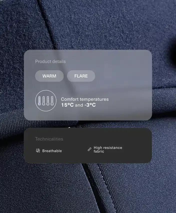 Pantaloni largi, cu talie înaltă, călduroși, cu buzunare Pantaloni largi, cu talie înaltă, călduroși, cu buzunare