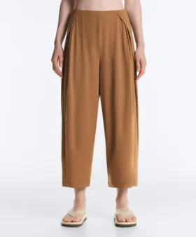 Pantaloni lungi cu talie înaltă Light Touch