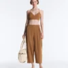 Pantaloni lungi cu talie înaltă Light Touch Pantaloni lungi cu talie înaltă Light Touch
